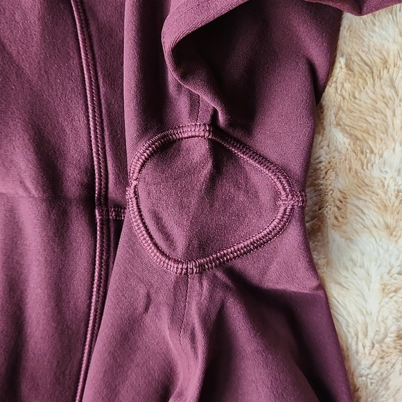 💫Lululemon Reveal Crop (Stripes 17")Dark Adobe - Picture 11 of 11